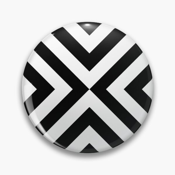 Item preview, Black & White Simple Pattern designed and sold by MyArt23.