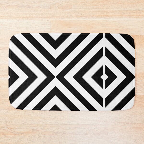 Item preview, Black & White Simple Pattern designed and sold by MyArt23.