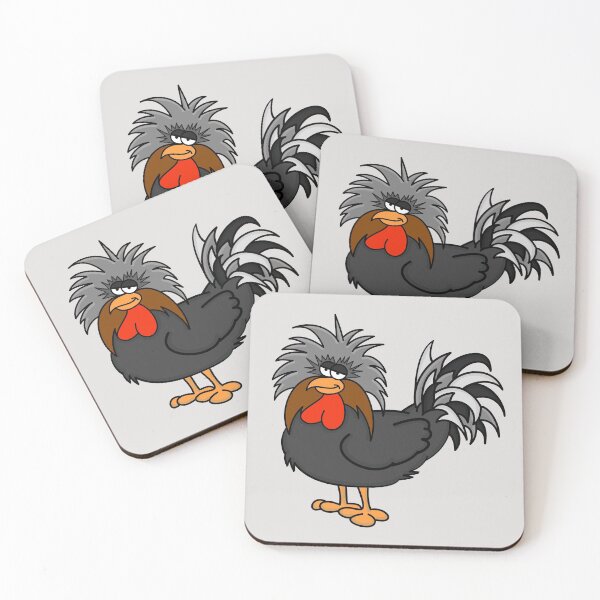 Item preview, Mustache Chicken designed and sold by MustacheChicken.