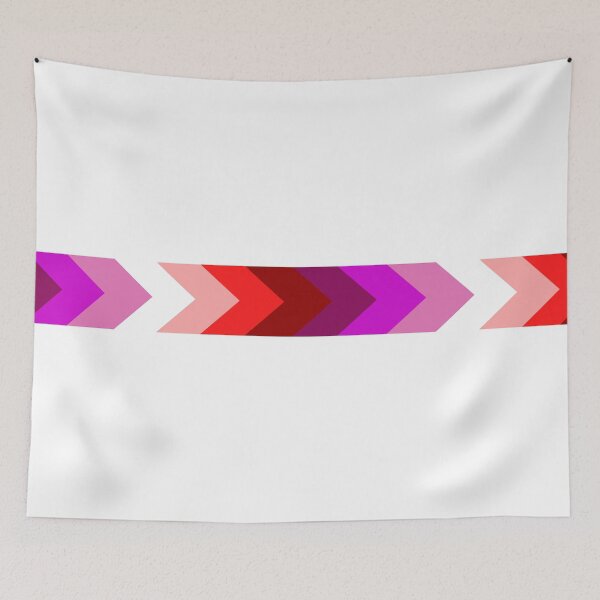 Item preview, Pride Flag Chevrons - Lesbian designed and sold by thesassypanda.