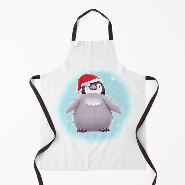 Item preview, Santa Emperor Penguin Chick (Background) designed and sold by EdgeKagami.