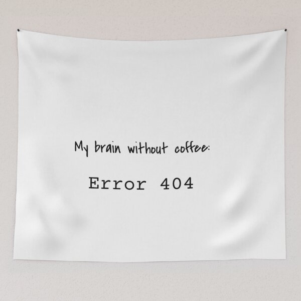 Item preview, My Brain Without Coffee designed and sold by Vivoh12.