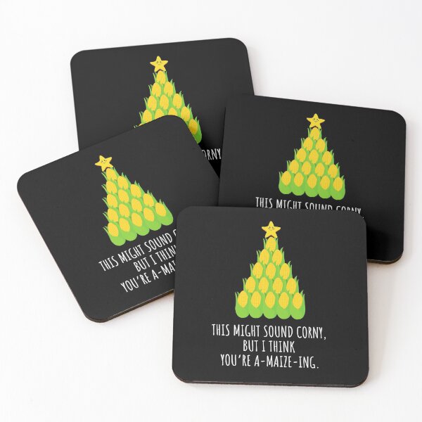 Item preview, Corn Pun - This Might Sound Corny But I Think You're A-maize-ing designed and sold by Peishan02.