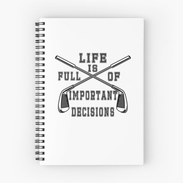 Item preview, Life is full of important choice golf  designed and sold by lucky-fern.