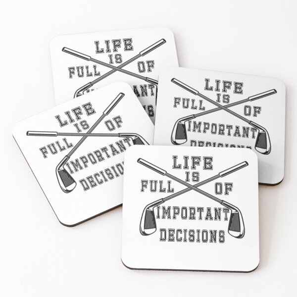 Item preview, Life is full of important choice golf  designed and sold by lucky-fern.