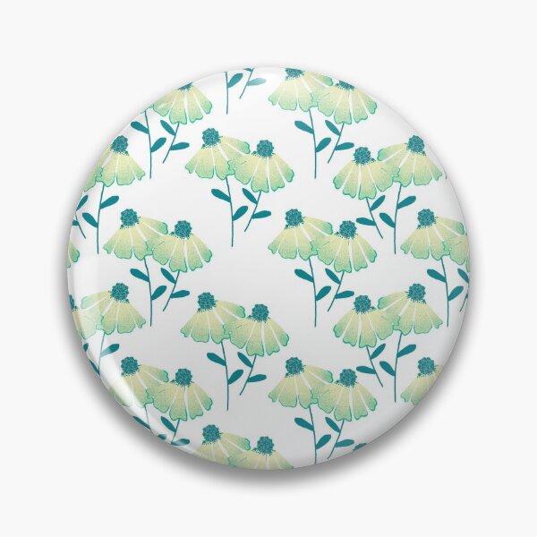 Item preview, White Floral Winter Greens  designed and sold by lizart-creative.