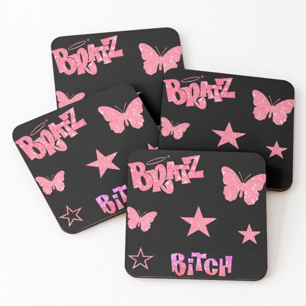 Item preview, Bratz pink glitter sticker pack designed and sold by Dear-Ashlin.