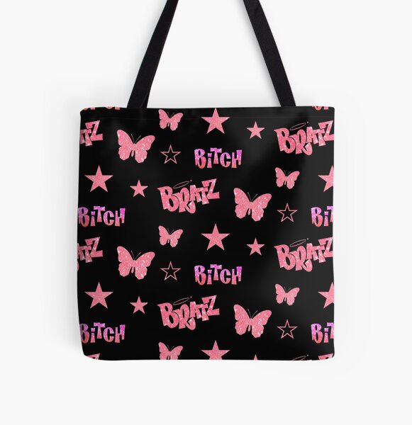 Brat Y2k Pink Monogram Designer Handbags Shopping Tote Cute Monogram Babe  Y2k 2000s Pink Logo Font Trendy Bubblegum Bratz Brat - Shoulder Bags -  AliExpress