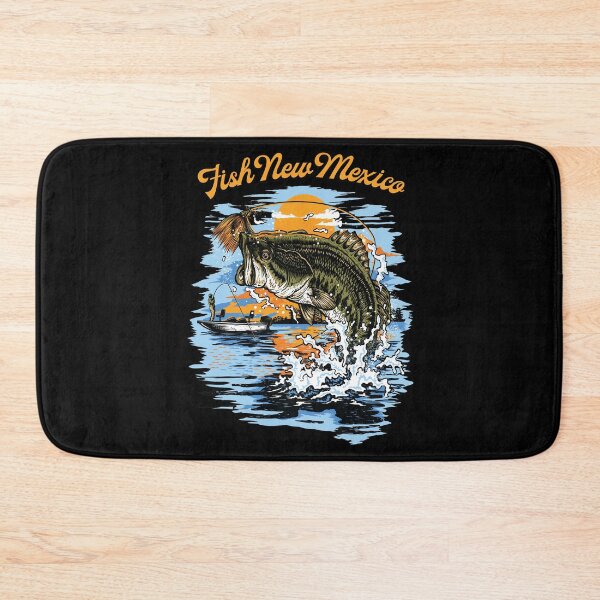 Item preview, Largemouth Bass Fishing graphic | Fish New Mexico print designed and sold by jakehughes2015.