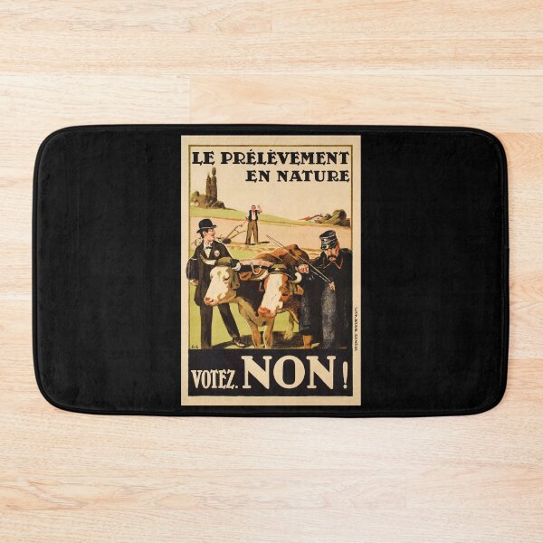 Item preview, retro le prelevement en nature votez non vintage reclame designed and sold by CorasPosters.