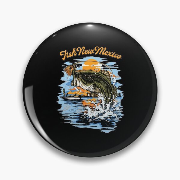 Item preview, Largemouth Bass Fishing graphic | Fish New Mexico print designed and sold by jakehughes2015.