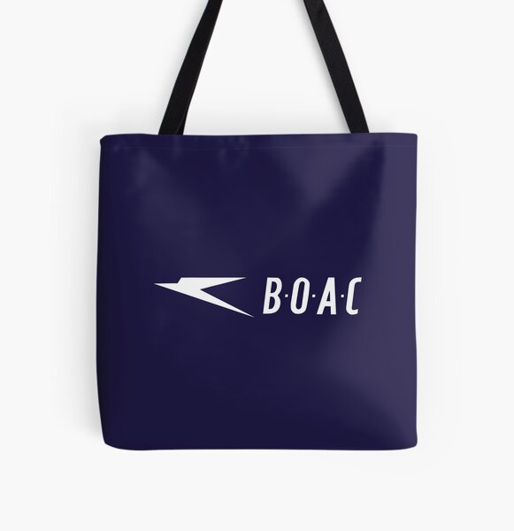 British Overseas Airways Corporation - BOAC luggage label,… | Flickr