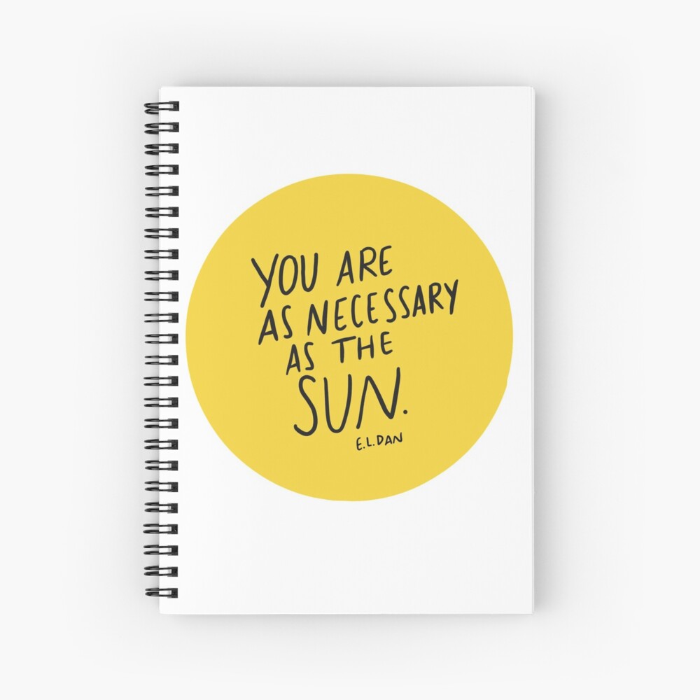 Item preview, Spiral Notebook designed and sold by RootedInCourage.