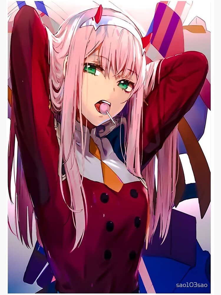 002 Zero Two Matching on sale Full Set Glitter Enamel Pin Lewd Kinky Sexy Darling Franxx