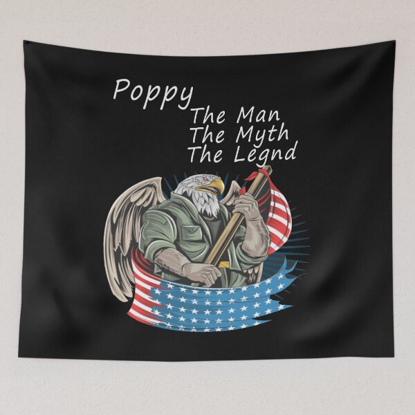 Item preview,  Poppy The Man The Myth The Legen designed and sold by Jawadelqaoul.