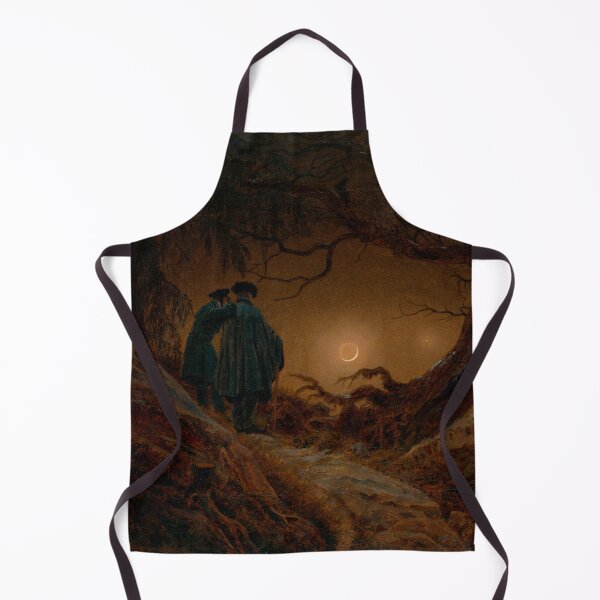 Item preview, Two men contemplating the Moon (1819-1820) - Caspar David Friedrich designed and sold by SALON DES ARTS.