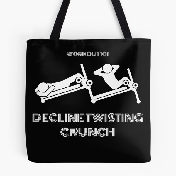 Item preview, Decline Twisting Crunch (Workout 101) designed and sold by BofflingDesigns.
