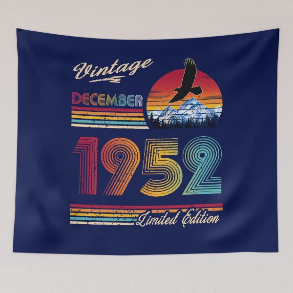 Item preview, December 1952 Birthday designed and sold by GreenSplash.