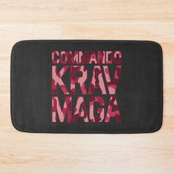 Item preview, Commando Krav Maga - Red Camouflage - Israel Self Defense designed and sold by crouchingpixel.