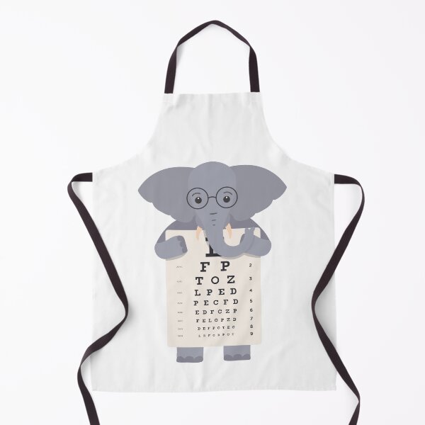 Item preview, Elephant Eye Chart designed and sold by aliisik.