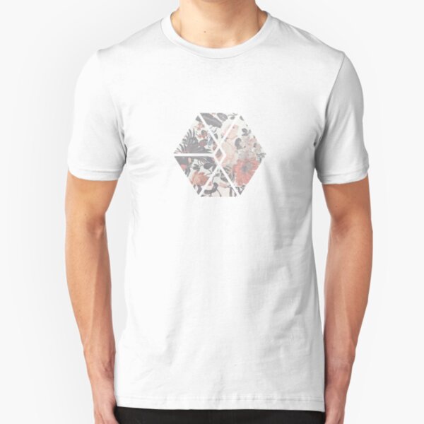 Exo Floral Slim Fit T-Shirt