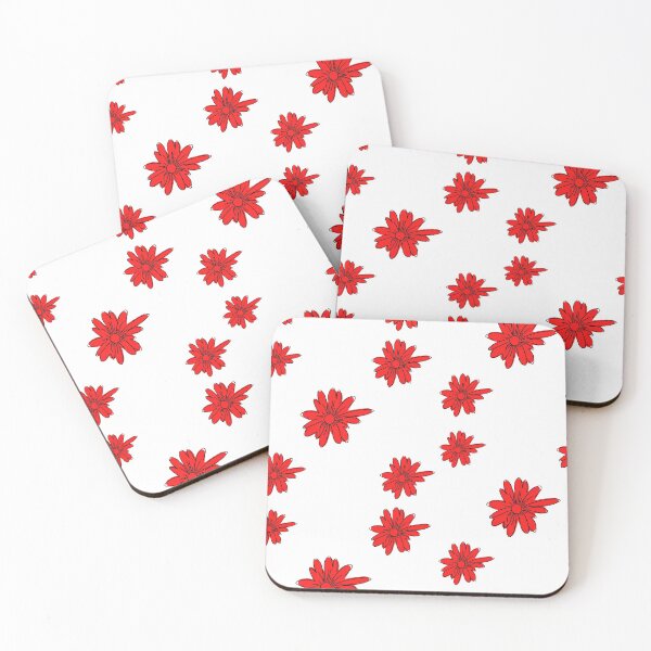 Item preview, Simple Red Flowers  designed and sold by BohoMoon.