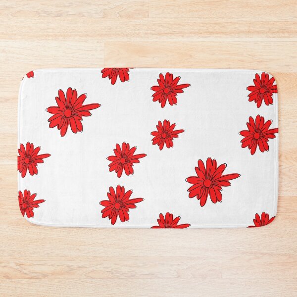 Item preview, Simple Red Flowers  designed and sold by BohoMoon.