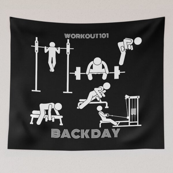 Item preview, Back Day (Workout 101) designed and sold by BofflingDesigns.