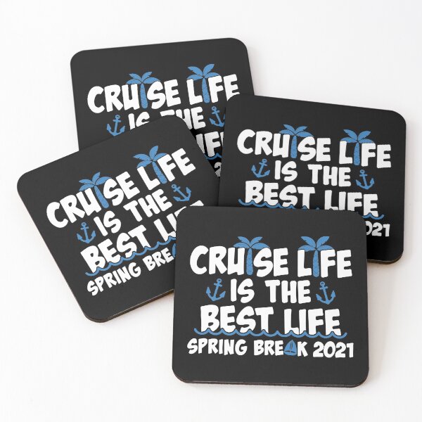 Item preview, The Best Life 2021 Spring Break Cruise design designed and sold by jakehughes2015.