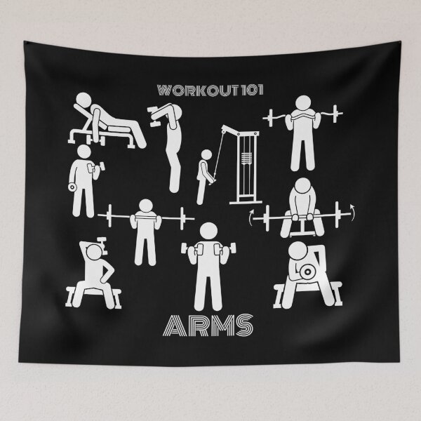 Item preview, Arms Day (Workout 101) designed and sold by BofflingDesigns.