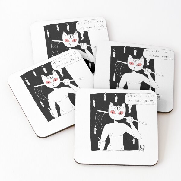 Item preview, trans cat demon designed and sold by teaabones.