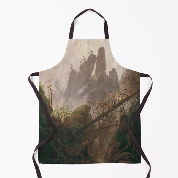 Item preview, Rocky ravine in the Elbe Sandstone Mountains (1822) - Caspar David Friedrich designed and sold by SALON DES ARTS.