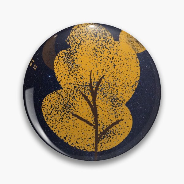 Item preview, Yellow artistic tree - galaxy backround designed and sold by JjiMMySh0p.