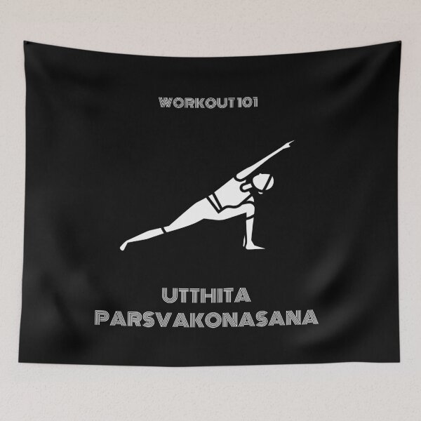 Item preview, Utthuta Parsvakonasana (Workout 101) designed and sold by BofflingDesigns.