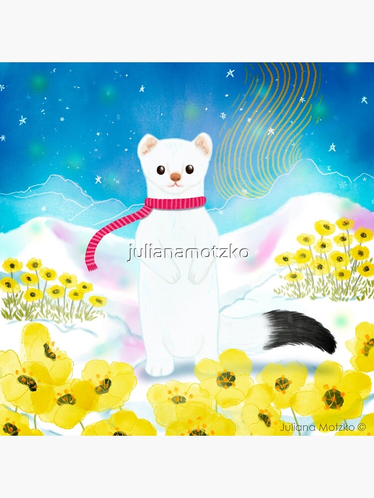Arctic Wiesel by julianamotzko