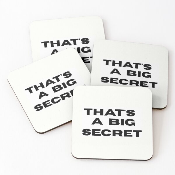 Item preview, *That's a big secret* designed and sold by Berezabella.