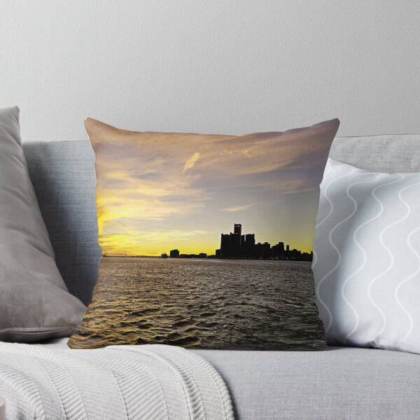 Item preview, Detroit Michigan and Windsor Ontario Sunset designed and sold by RCPphotography.