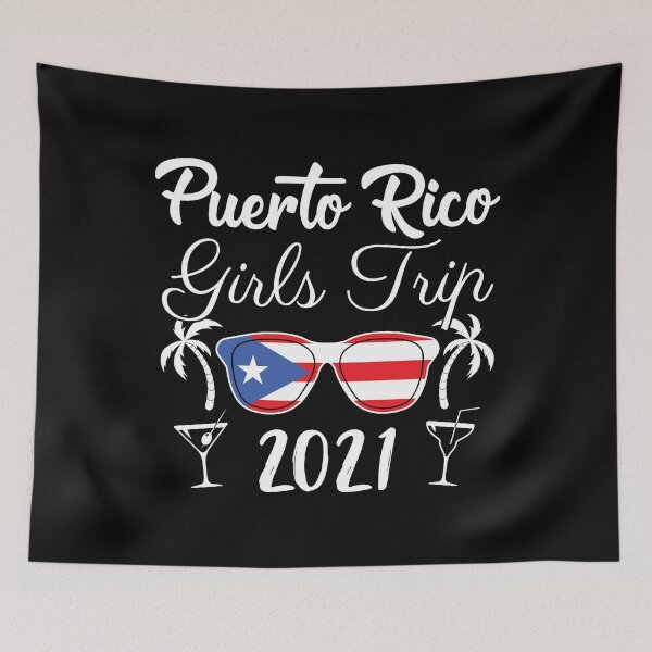 Item preview, Matching Bachelorette Puerto Rico Girls Trip 2021 print designed and sold by jakehughes2015.