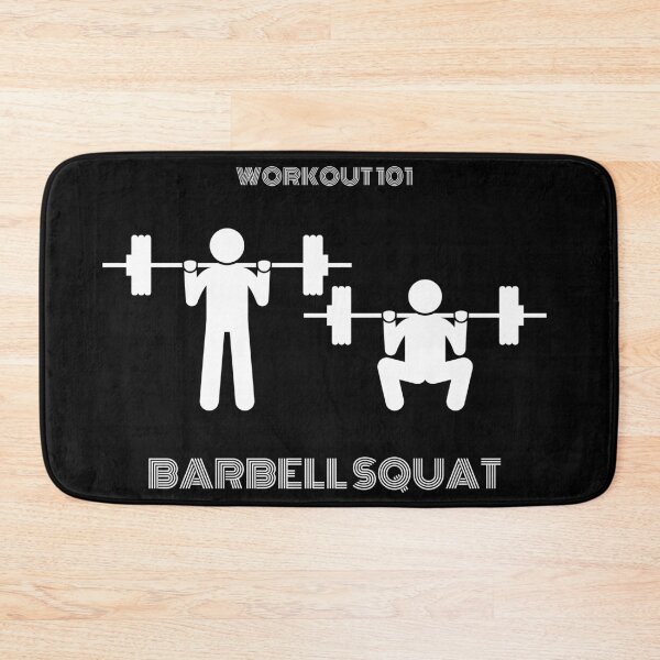 Item preview, Barbell Squat (Workout 101) designed and sold by BofflingDesigns.