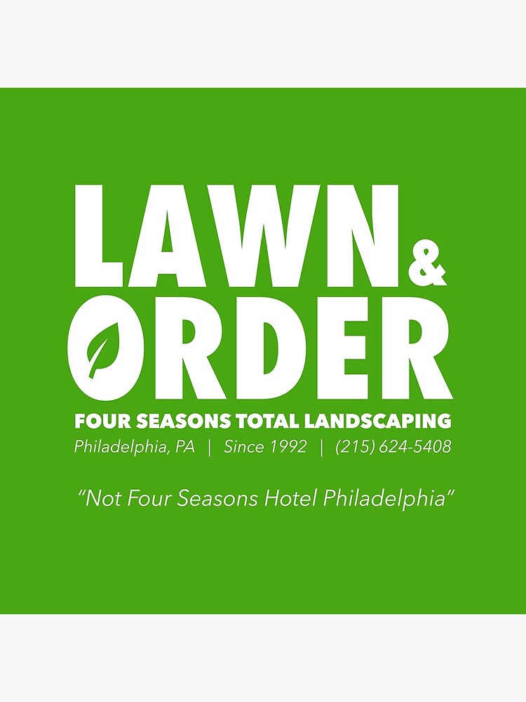 Lawn Order Four Seasons Total Landscaping Tote Bag By Boxscore Redbubble