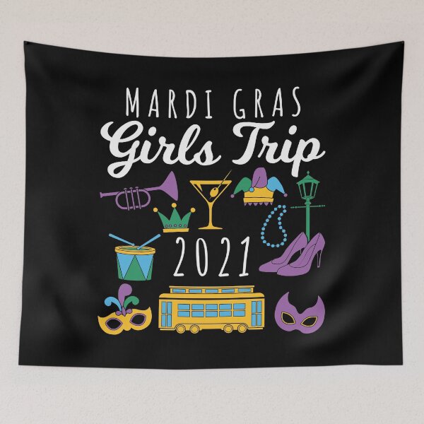 Item preview, Mardi Gras Trip 2021 New Orleans Girls Trip Bachelorette product designed and sold by jakehughes2015.