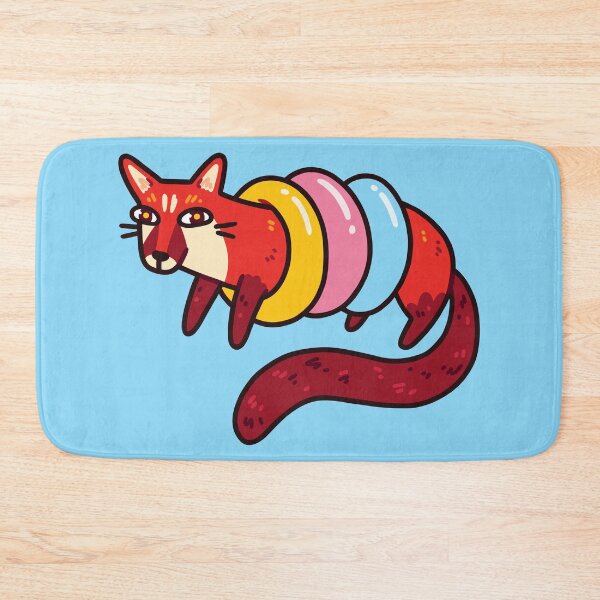 Item preview, Cute Aquatic Genet With Swim Rings & "I Want To Splish Splash" Typography designed and sold by LydiaLyd.