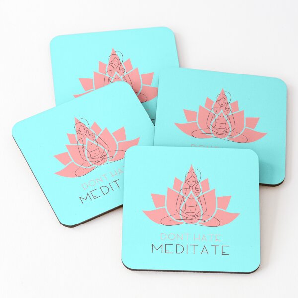 Item preview, Dont Hate Meditate designed and sold by SimplePickUps.