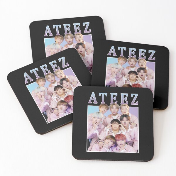 Item preview, ATEEZ Cute Vintage Retro Kpop Band Style 90s  designed and sold by SugarSaint.