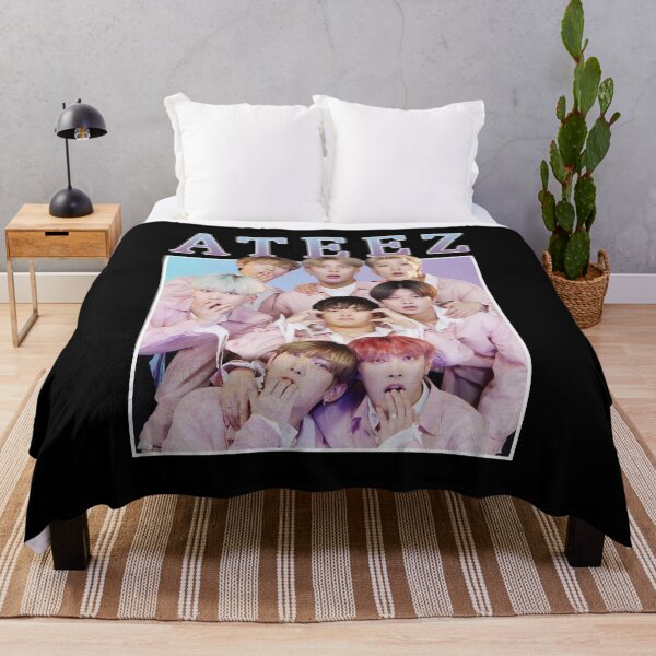 Item preview, ATEEZ Cute Vintage Retro Kpop Band Style 90s designed and sold by SugarSaint.