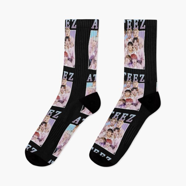 Item preview, ATEEZ Cute Vintage Retro Kpop Band Style 90s  designed and sold by SugarSaint.