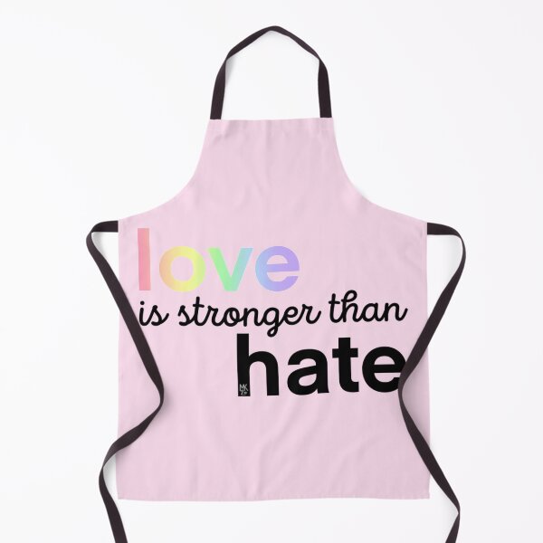 Item preview, “Love is Stronger than Hate” Text Design  designed and sold by Mickey Kyan.