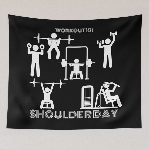Item preview, Shoulder Day (Workout 101) designed and sold by BofflingDesigns.