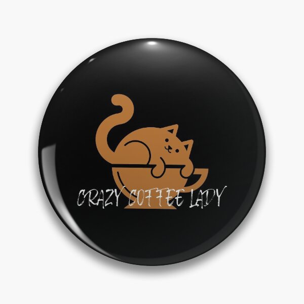Item preview, Coffe cat lady designed and sold by CoffeeFanCloth.