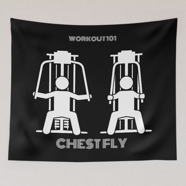 Item preview, Chest Fly (Workout 101) designed and sold by BofflingDesigns.